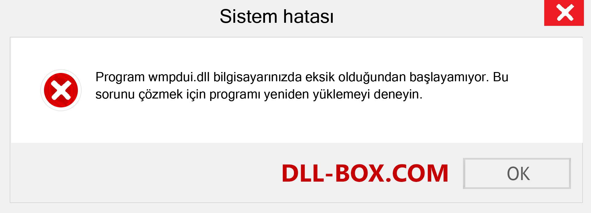 wmpdui.dll dosyası eksik mi? Windows 7, 8, 10 için İndirin - Windows'ta wmpdui dll Eksik Hatasını Düzeltin, fotoğraflar, resimler